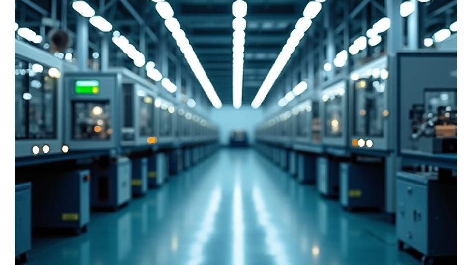 Manufacturing floor with updated machinery